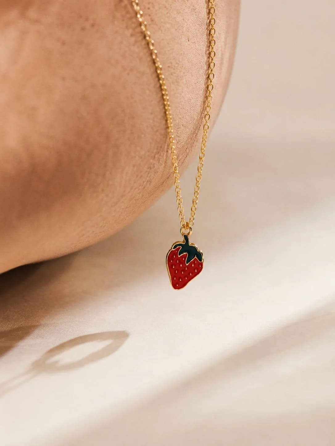 Sweet Strawberry Necklace